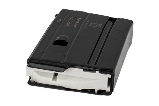 The Elander 4 round 6.5 Grendel Steel magazines features a black slick coating
